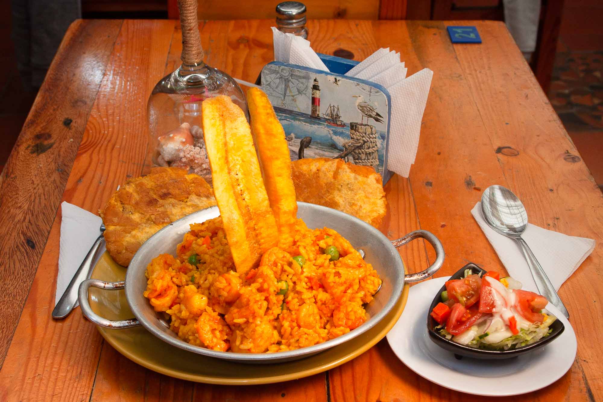 Arroz con Camarones